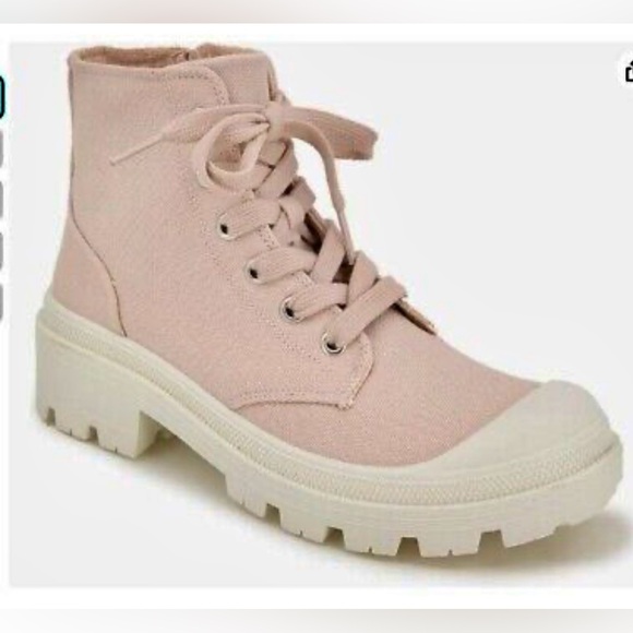 UNIONBAY Shoes - UNIONBAY Jazzy Blush Pink Sneaker Boots sz 9 NEW!